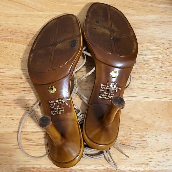 DAVID AARON Suede Strappy Sandals - Picture 13 of 14